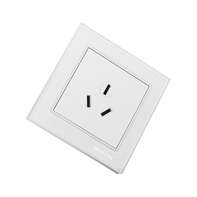 16A三孔 G9玻璃 白 