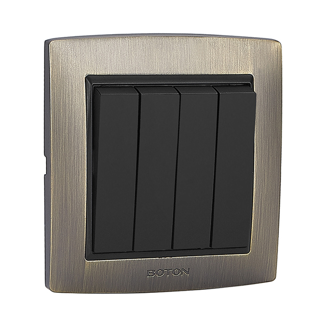 四位开关 G10青铜