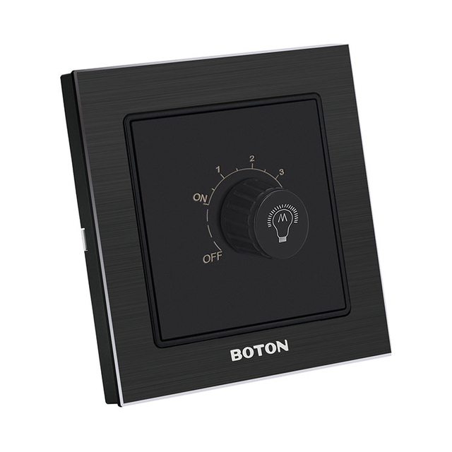 调光开关 G9拉丝黑