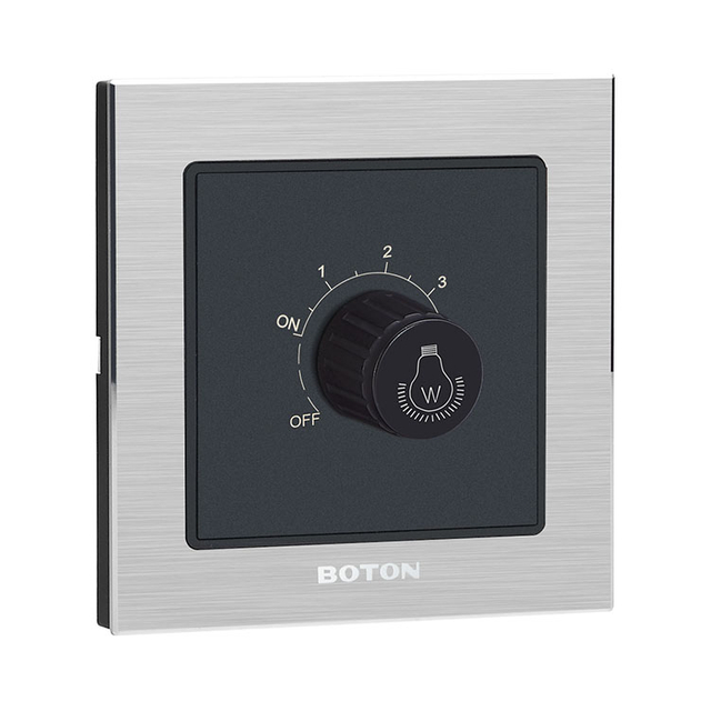 调光开关 G9拉丝原色+黑